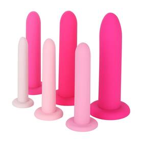 Yygxian 705888678883 Silicone Pelvic Floor Muscle Dilator Exerciser Trainer Set - 6 Kit System