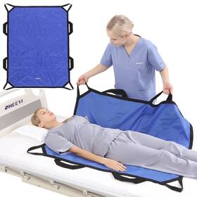 Zheeyi 605945359109 Multipurpose 43 Inch X 36 Positioning Bed Pad With Reinforced Handles - Reusable