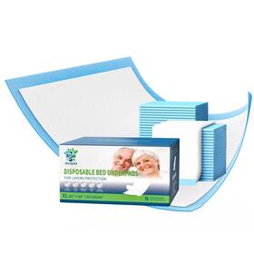 Zex010 Zoliquex 50 Count 30 Inch X 36 Breathable Incontinence Bed Pads 80 Gram Super Absorbency