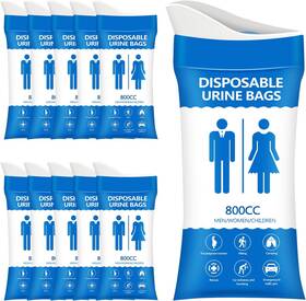 Zxtac 445055686626 Disposable Urine Bag For Emergency Use Travel
