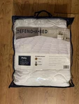 Classic Brands Defend-a-bed Deluxe Quilted Mattress Protector Full White. Fixed Price $37.16.