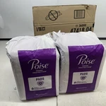 Poise Maximum Absorbency Incontinence Pads - 96 Count Small Tear Top. Fixed Price $25.07.