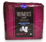 Kroger Women's Bladder Protection Pads 20-CT, Regular Length Moderate Absorbency. Fixed Price $6.95.