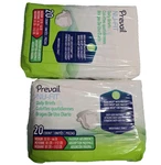 Prevail Nu-fit Daily Briefs Med 20 Ct Adult Diapers Lot Of Maximum Absorbency. Fixed Price $44.10.