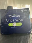 Reassure Premium Overnight Underwear Large (36"-50"WAIST/HIP) 64 Per Case. Fixed Price $155.00.