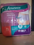Assurance Underwear For Women. Fixed Price $22.95.