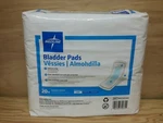Medline Adult Bladder Control Pads - Light Absorbency Individual Wrap 20 Pack. Fixed Price $10.00.