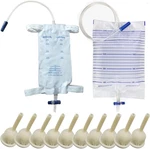 Condom Catheter External Self Sealing Set 10PCS Male 1PCS 500ML. Fixed Price $26.19.