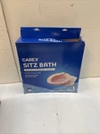 Carex Sitz Bath 2.1 Quart Basin Fits All Standard Toilets Solution Bag. Fixed Price $19.99.