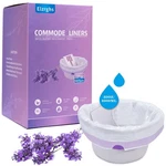Elzrghs Liners With Absorbent Pads For Bedside Commode, Toile.... Fixed Price $43.91.