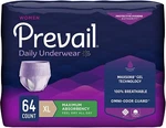 Prevail For Women Moderate Adult Absorbent Underwear X-large Case Of 64. Fixed Price $66.99.