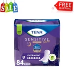 Tena Sensitive Care Extra Coverage Overnight Incontinence Pads For Women, 84 Ct. Fixed Price $44.99.