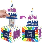 Birthday Money For Cash Pull, Surprise Roll Gift Boxes Kids Adults With. Fixed Price $12.24.