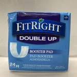 Medline Double Up Booster Pads 24 Liners 3.5 X 11.5. Fixed Price $14.88.