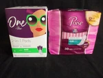 Mixed Lot Of Poise Pads 48 Count, #3 Absorbency. Fixed Price $10.80.