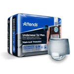 Attends Discreet Men's Underwear, Level 5, Small / Medium. Fixed Price $47.39.
