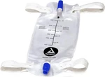 Urinary Leg Bag, Anti Reflux Valve Pathway Medium 600ML, 10-PACK, Dynarex #4281. Fixed Price $9.99.