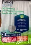 Prevail Nu-fit Daily Underwear Medium/extra Absorbency. Fixed Price $8.99.