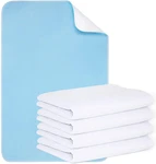 (2 Packs) Reusable Incontinence Bed Pads, Washable Pad, Heavy Absorbency (4-. Fixed Price $14.11.