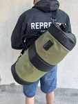 Vintage Diesel Rare Chameleon Gray/green Travel Big Bag Sling 90S. Fixed Price $190.00.