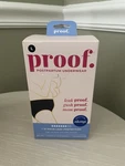 Proof Underwear Reusable Postpartum High Rise Super Absorbency Large. Fixed Price $6.99.