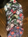 Reusable Menstrual Pads 7PCS Bamboo Charcoal Cloth Sanitary Wet Bag New. Fixed Price $13.77.