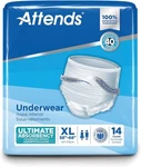 Attends Underpads Ultimate Absorbency Xl 56 Count. Fixed Price $40.00.
