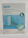 Janibell Akord 330 Adult Diaper Pail 2-PACK Refill Liners Scented New. Fixed Price $28.00.