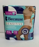 Because Adult Incontinence Underwear For Sensitive Skin Women 12 Count X-large. Fixed Price $25.99.