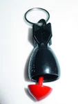 Da Bomb Design Black Guardian Bell Motorcycle Ride Protection Key Ring. Fixed Price $23.89.