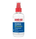 Band-aid Brand Pain Relieving Antiseptic Cleansing Spray, 8 Fl Oz. Fixed Price $10.99.