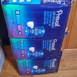 Prevail Air Overnight Incontinence Pants, Size (45-62 In), 18 Briefs. Fixed Price $54.00.