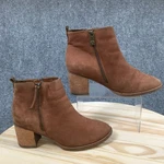 Blondo Boots Womens 11 Nova Waterproof Bootie Brown Leather Ankle Top Block. Fixed Price $44.99.