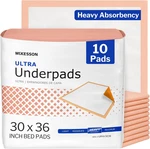 Ultra Underpads, Adult Incontinence Bed Chux, Disposable, Heavy Absorbency. Fixed Price $16.55.