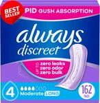 Adult Incontinence Pads Women Moderate Absorbency Long Length 162 Count Us. Fixed Price $57.00.