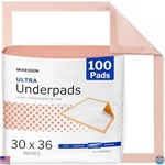 Disposable Underpads 30" 36" - 100 Count, Heavy Absorbency Chux. Fixed Price $92.19.