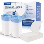Liners With Absorbent Pads For Bedside Commode, Fsa Hsa Eligible, 50 .... Fixed Price $34.32.