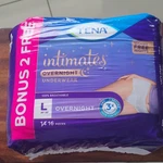 Tena Intimates Overnight Underwear 16 Pieces 100% Breathable Odor Control. Fixed Price $16.19.