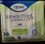 Tena Sensitive Care Ultra Thin Light Incontinence Pads Regular, 30 Ct . 1 Pack. Fixed Price $13.99.