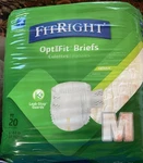 Medline Fitright Optifit Extra+ Adult Briefs With Leak Stop Guards Disposable. Fixed Price $19.99.