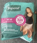 Depend Fresh Protection Incontinence Underwear For Women, Adult Diapers. Fixed Price $10.99.