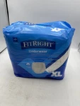 Fitright Underwear Xl 20 Count Adult Pull Up Incontinence Leak Stop Guards Ultra. Fixed Price $21.55.