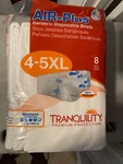 Air Plus Bariatric Disposable Briefs 4XL 5XL Incontinence Adult Diapers Ultra+. Fixed Price $28.00.