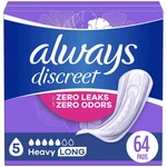 Always Discreet Incontinence Pads, Heavy Absorbency, Long Length,lightly Scented. Fixed Price $35.99.