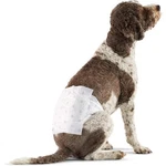 Amazon Basics Size Large Male Dog Disposable Wrap Diapers Pack Of 30 White Nib. Fixed Price $13.27.