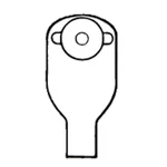 Nu-hope Deep Convex Post-operative Adult Drainable Pouch, Opening 1-1/2",8212-DC. Fixed Price $83.12.