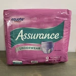 Women's Equate Assurance Underwear With Odor Guard Size 2XL (14 Count) Lavender. Fixed Price $14.00.