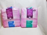 Poise Pads Regular Length 46 Count (18) Moderate + (28) Light Absorbancy Opened. Fixed Price $11.20.