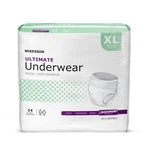 Mckesson Adult Disposable Cloth Underwear Maximum Absorbency - Size Xl 56 Count. Fixed Price $46.95.
