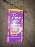 Poise Daily Microliners, Incontinence Panty 54 Ct. Fixed Price $9.99.